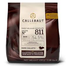 Gotas de Chocolate Meio Amargo 54.5% Cacau Callebaut 400g Unidade